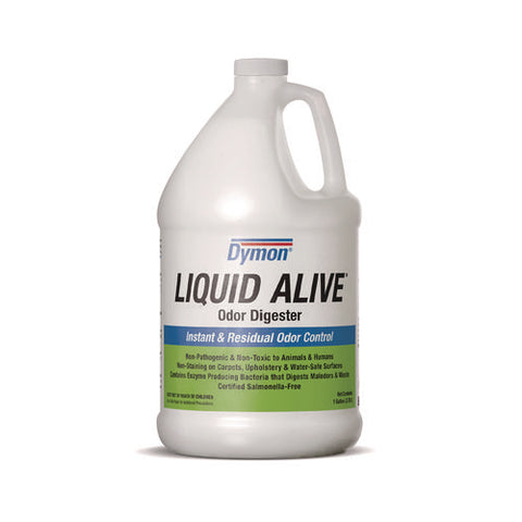 Liquid Alive Odor Digester, 1 Gal Bottle, 4/carton