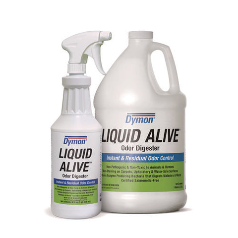 Liquid Alive Odor Digester, 1 Gal Bottle, 4/carton