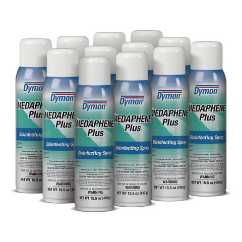 Medaphene Plus Disinfectant Spray, 15.5 Oz Aerosol Spray, 12/carton