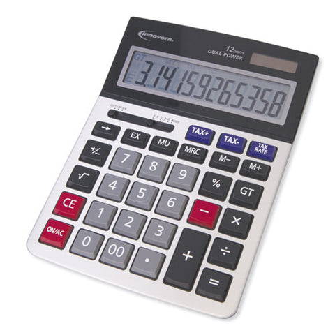 15975 Large Display Calculator, 12-digit Lcd