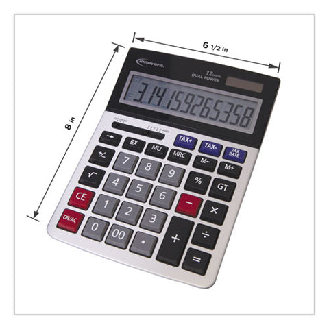 15975 Large Display Calculator, 12-digit Lcd