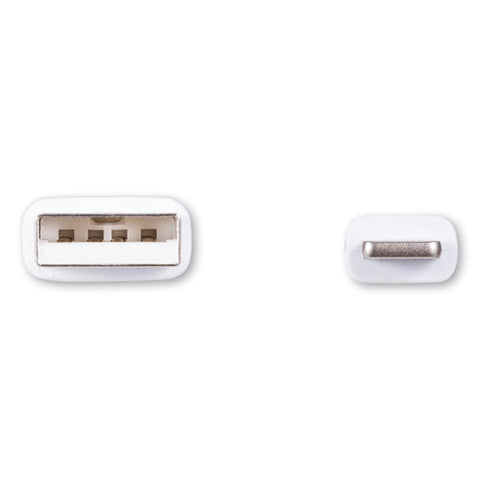 Usb Apple Lightning Cable, 3 Ft, White