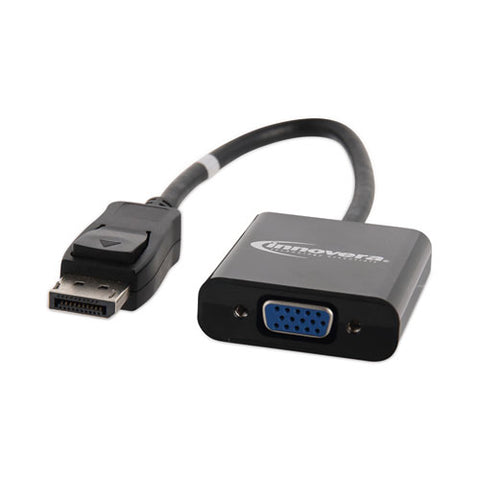 Displayport To Vga Adapter, 0.65 Ft, Black