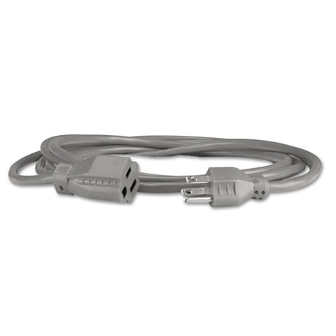 Indoor Heavy-duty Extension Cord, 9 Ft, 13 A, Gray