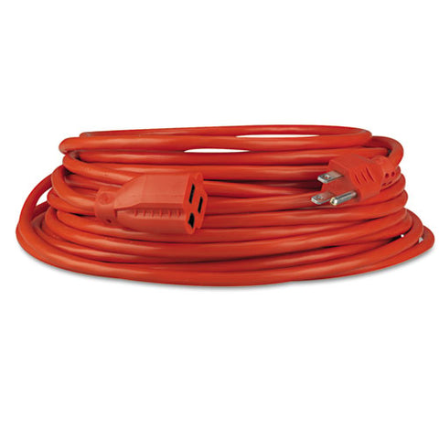 Indoor/outdoor Extension Cord, 50 Ft, 13 A, Orange