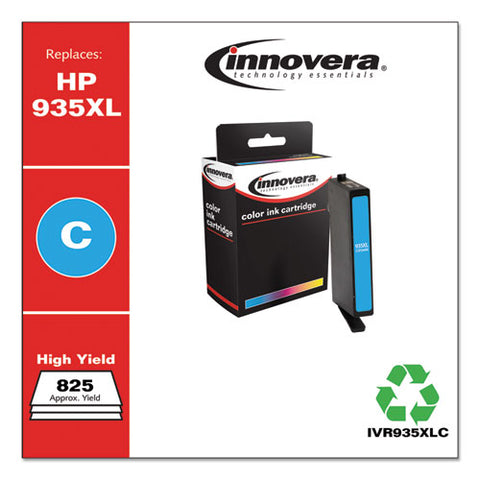 Remanufactured Cyan High-yield Ink, Replacement For 935xl (c2p24an), 825 Page-yield