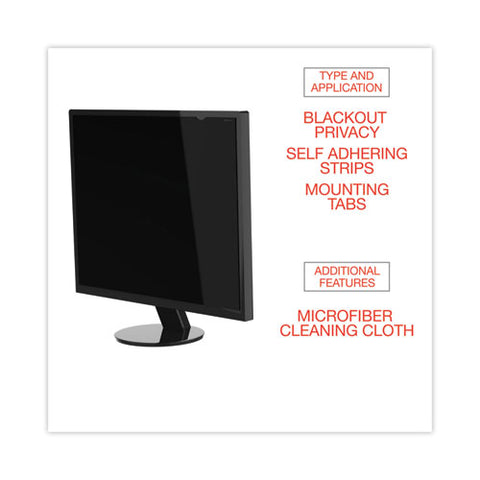 Blackout Privacy Filter For 19" Flat Panel Monitor