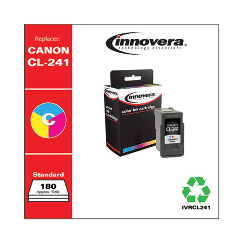 Remanufactured Tri-color Ink, Replacement For Cl-241 (5209b001), 180 Page-yield