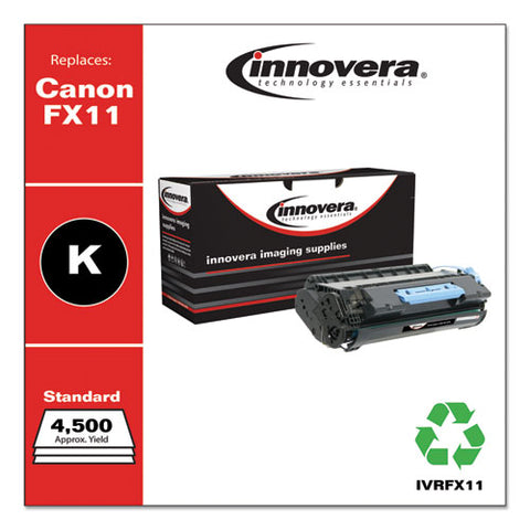 Remanufactured Black Toner, Replacement For Fx-11 (1153b001aa), 4,500 Page-yield