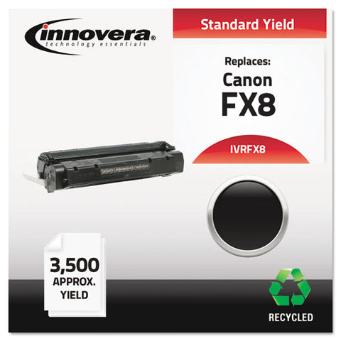 Remanufactured Black Toner, Replacement For Fx-8 (8955a001aa), 3,500 Page-yield