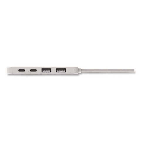 4-port Usb-a/usb-c Hub, Pure White