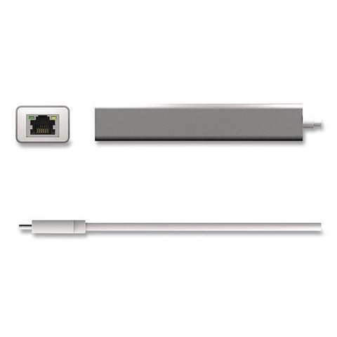 Usb-a/ethernet 3-port Hub, Space Gray