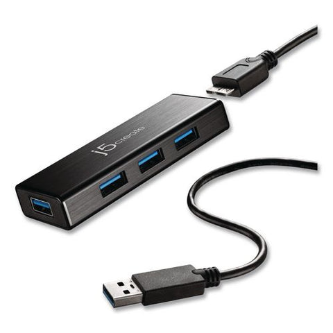 Sub 3.0 4-port Mini Hub, Black