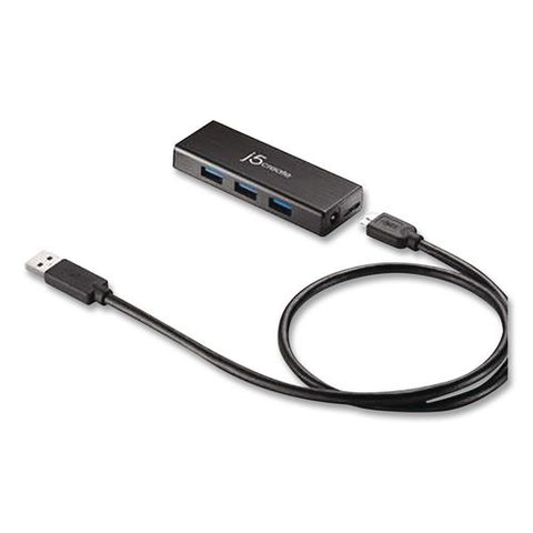 Sub 3.0 4-port Mini Hub, Black