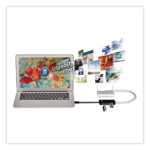 3-port Usb 3.0 Hub, Black