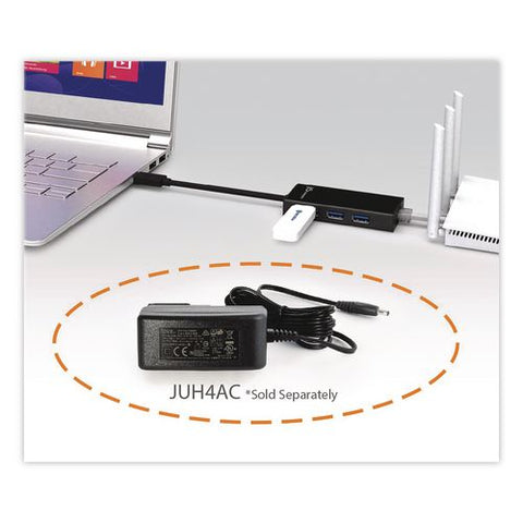 3-port Usb 3.0 Hub, Black