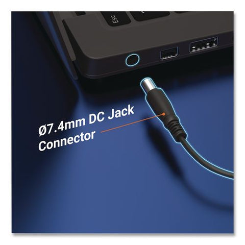 Power Adapter For Dell Inspiron/latitude Laptops, Black