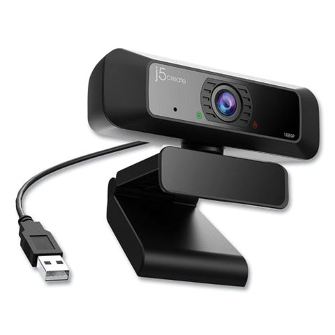 Jvcu100 Hd Webcam, 1920 Pixels X 1080 Pixels, 2 Mpixels, Black