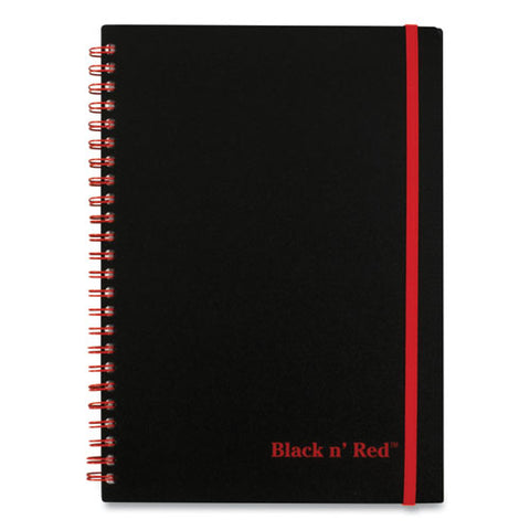 Flexible Cover Twinwire Notebooks, Scribzee Compatible, 1-subject, Wide/legal Rule, Black Cover, (70) 8.25 X 5.63 Sheets