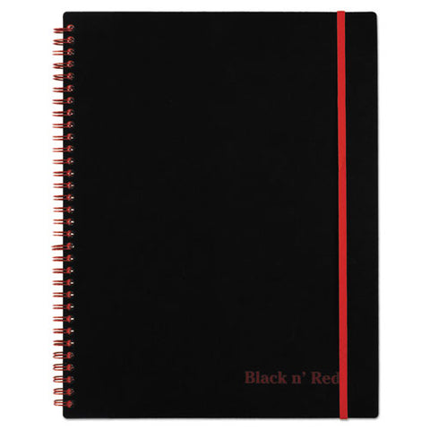 Flexible Cover Twinwire Notebooks, Scribzee Compatible, 1-subject, Wide/legal Rule, Black Cover, (70) 11 X 8.5 Sheets