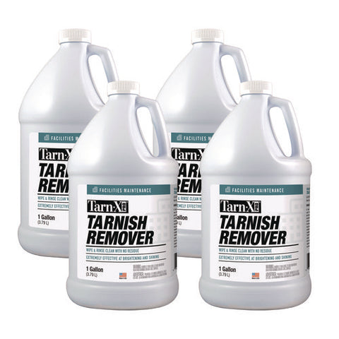 Tarnish Remover, 1 Gal Bottle, 4/carton