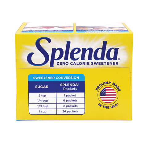 No Calorie Sweetener, 0.04 Oz Packet, 400/box, 6 Boxes/carton