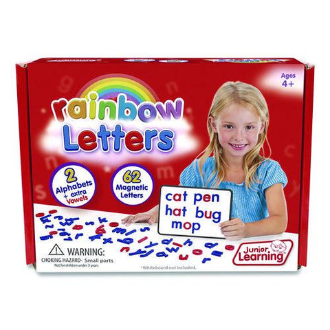Rainbow Letters - Print, Ages 4 To 8