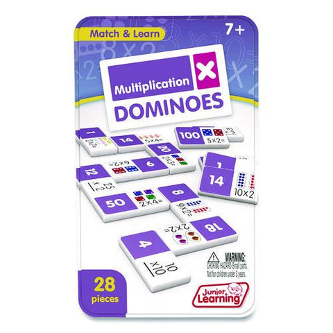 Multiplication Dominoes, Ages 7 To 9