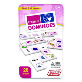 Fraction Dominoes, Ages 8 To 12
