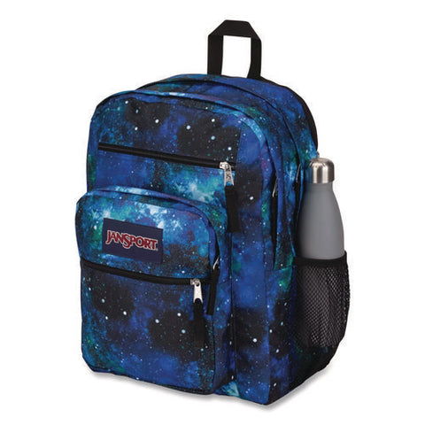 Big Student Backpack, Fits Devices Up To 15", 13 X 7.5 X 17, Galaxy