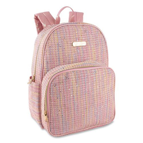 Laptop Backpack, Fits Devices Up To 16", 12.5 X 6 X 17, Pink