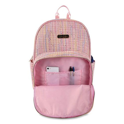 Laptop Backpack, Fits Devices Up To 16", 12.5 X 6 X 17, Pink