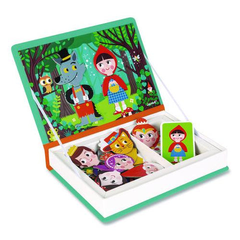 Magneti'books, Fairy Tales, 40 Pieces (10 Cards, 30 Magnetic Shapes), Ages 3 To 8