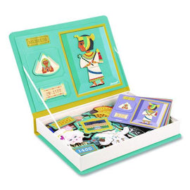 Magneti'books, History, 72 Pieces (12 Cards, 60 Magnetic Shapes), Ages 3 To 8