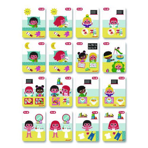 Magneti'books, Learn To Tell The Time, 91 Pieces (16 Cards, 75 Magnetic Shapes), Ages 3 To 8