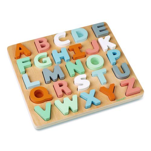 Sweet Cocoon, Double-sided Chunky Alphabet Puzzle, Ages 2 To 6