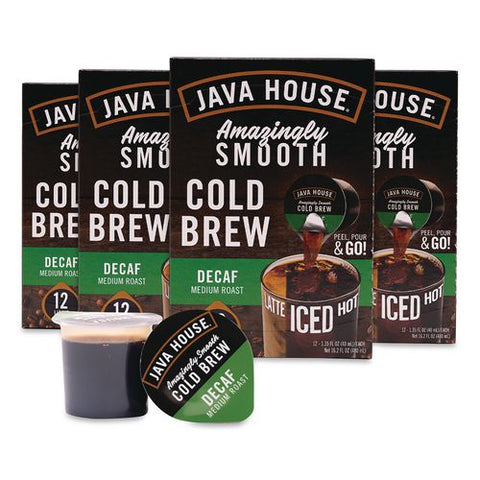 Decaf Cold Brew Coffee Pods, 12/box