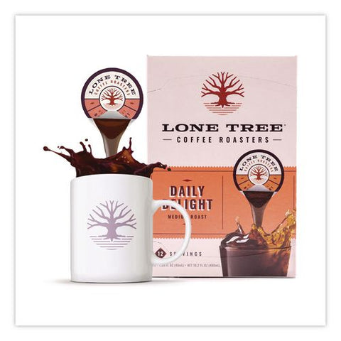 Lone Tree Daily Delight Coffee Pods, 1.35 Oz, 12/box