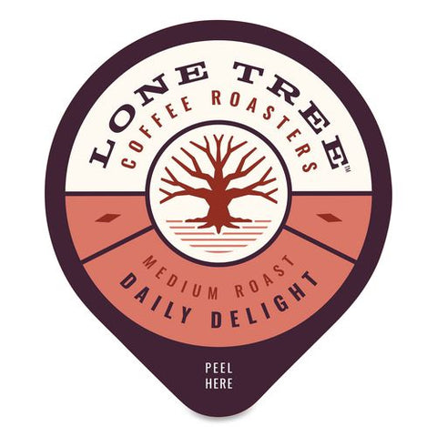 Lone Tree Daily Delight Coffee Pods, 1.35 Oz, 12/box