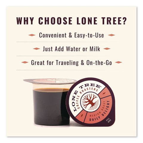 Lone Tree Daily Delight Coffee Pods, 1.35 Oz, 12/box