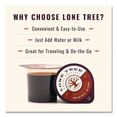 Lone Tree Original Blend Coffee Pods, 1.35 Oz, 12/box