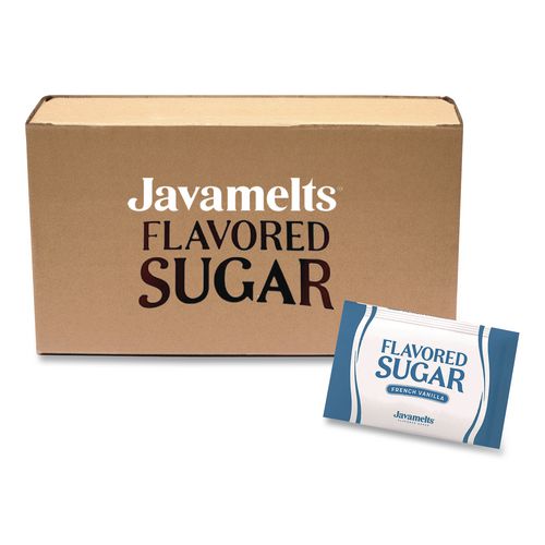 Flavored Sugar, French Vanilla, 0.08 Oz Packet, 1,000/carton
