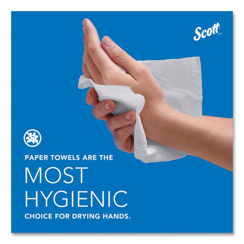 Essential Hard Roll Towels For Business, Absorbency Pockets, 1-ply, 8" X 800 Ft, 1.5" Core, White, 12 Rolls/carton