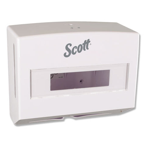 Scottfold Folded Towel Dispenser, 10.75 X 4.75 X 9, White