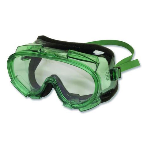 V8 Monogoggle 211 Goggle. Clear Lens, Green Frame, 36/carton