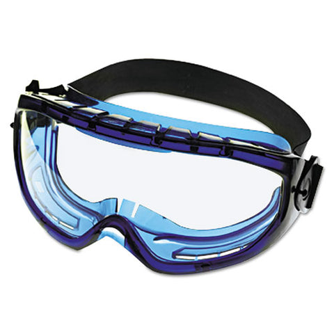 V80 Monogoggle Xtr, Blue Frame, Clear Lens