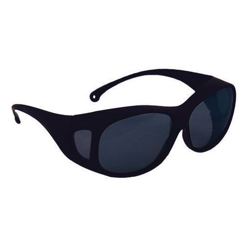 V50 Otg Safety Eyewear, Black Frame, Smoke Mirror Anti-fog Lens