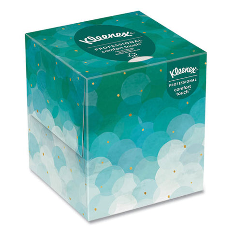 Boutique White Facial Tissue, 2-ply, Pop-up Box, 90 Sheets/box