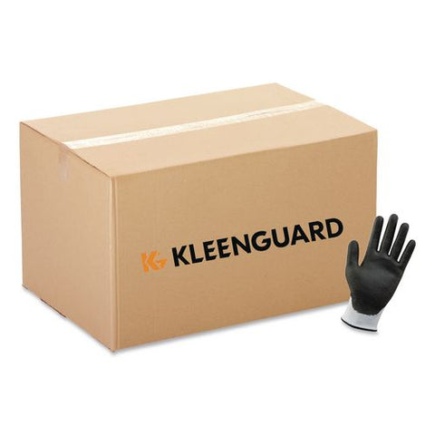 Kleenguard G60 Light-duty Polyurethane Coated Cut Resistant Gloves, 230 Mm Length, Medium/size 8, White/black, 12 Pairs