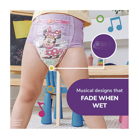 Pull-ups Learning Designs Potty Training Pants For Girls, 2t-3t, 16 Lbs To 34 Lbs, 94/carton